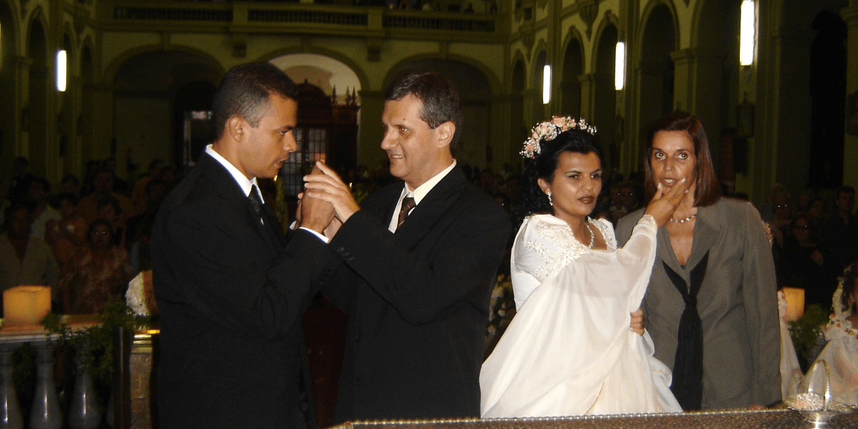 Wedding between two people with deafblindness Wedding between two people with deafblindness